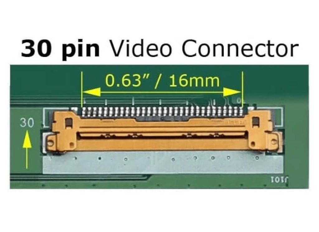 14.0" 30 Pin Slim Short - Laptop Screen - without Bracket