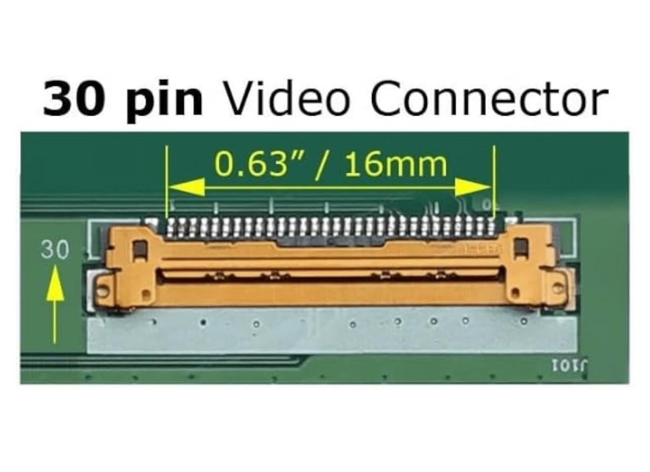 14.0" 30 Pin Slim Short - Laptop Screen - without Bracket