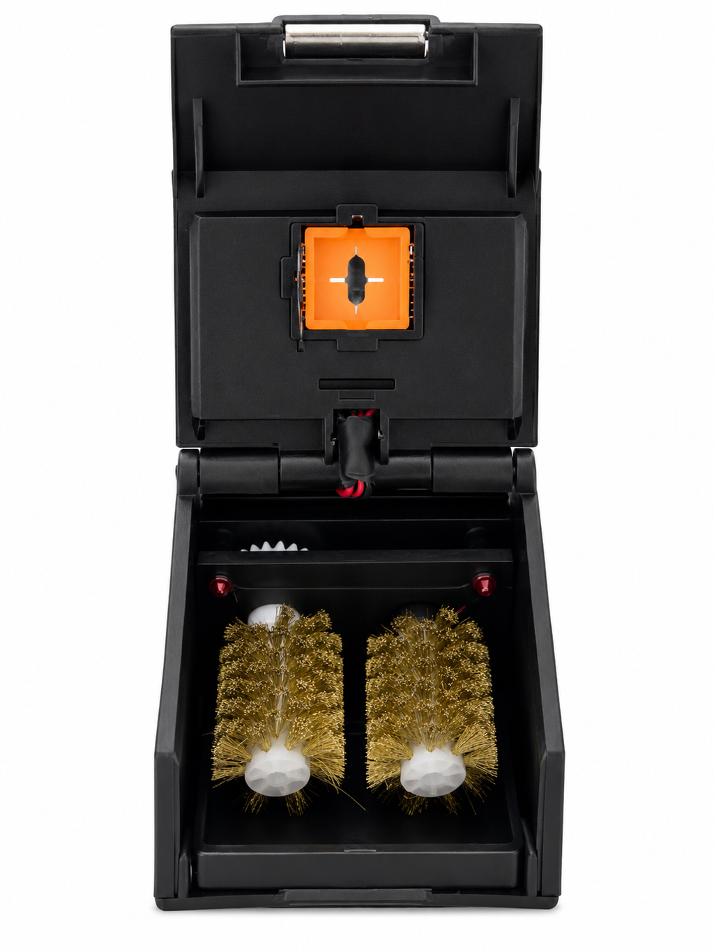 Automatic Electric Soldering Iron Tip Cleaner – 360° Copper Brush Cleaning Machine with Smart Sensor for Mobile Phone Repair