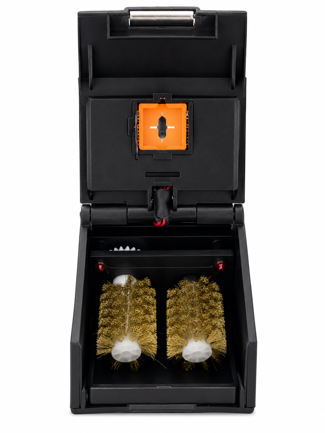 Automatic Electric Soldering Iron Tip Cleaner – 360° Copper Brush Cleaning Machine with Smart Sensor for Mobile Phone Repair