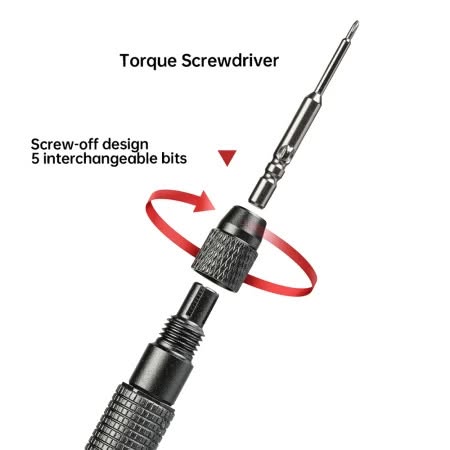 Mr.Yang M.Y-TX01 Strong Magnetic Torque Screwdriver with 5 Bits Supports iPhone 17 Series