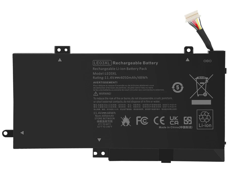 Battery for HP Envy X360, X360 13-S ( LE03XL, HSTNN-PB6M )