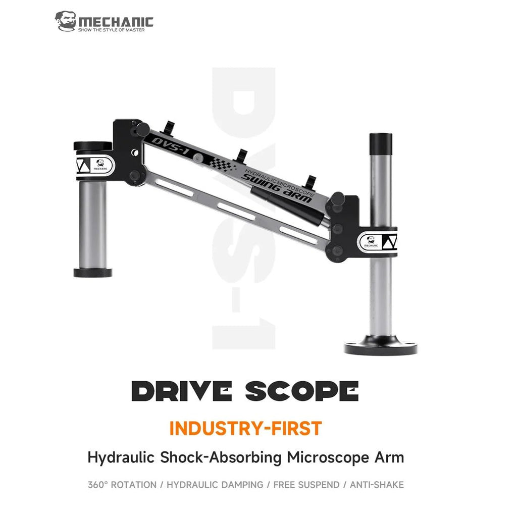 360° Rotation Anti-shake Hydraulic Shock-absorbing Microscope Arm