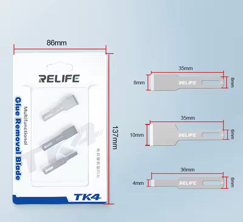 Multi-Functional Glue Removal Blade