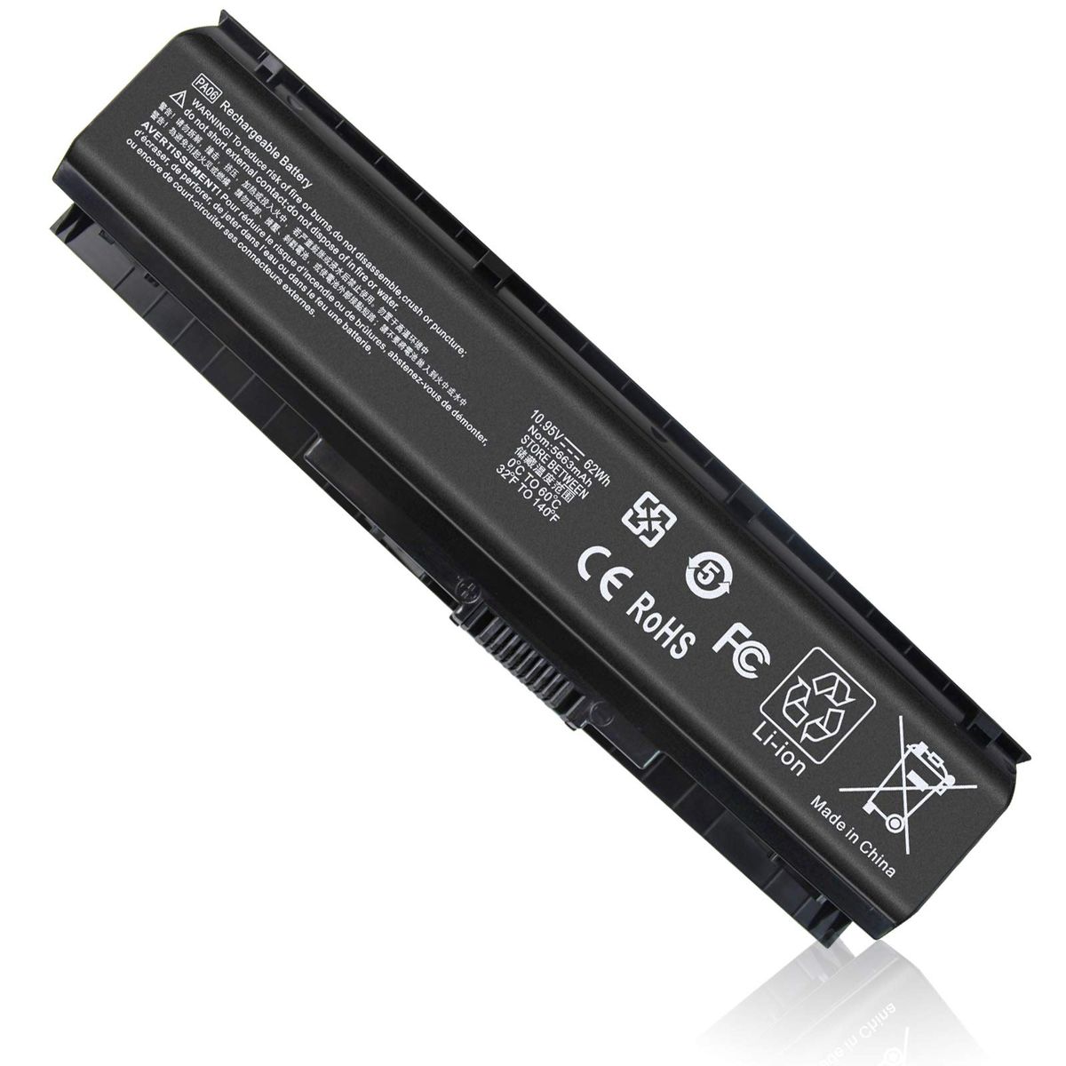 Higher Capacity PA06 HSTNN-DB7K 849911-850Battery for HP Omen 17-w033dx