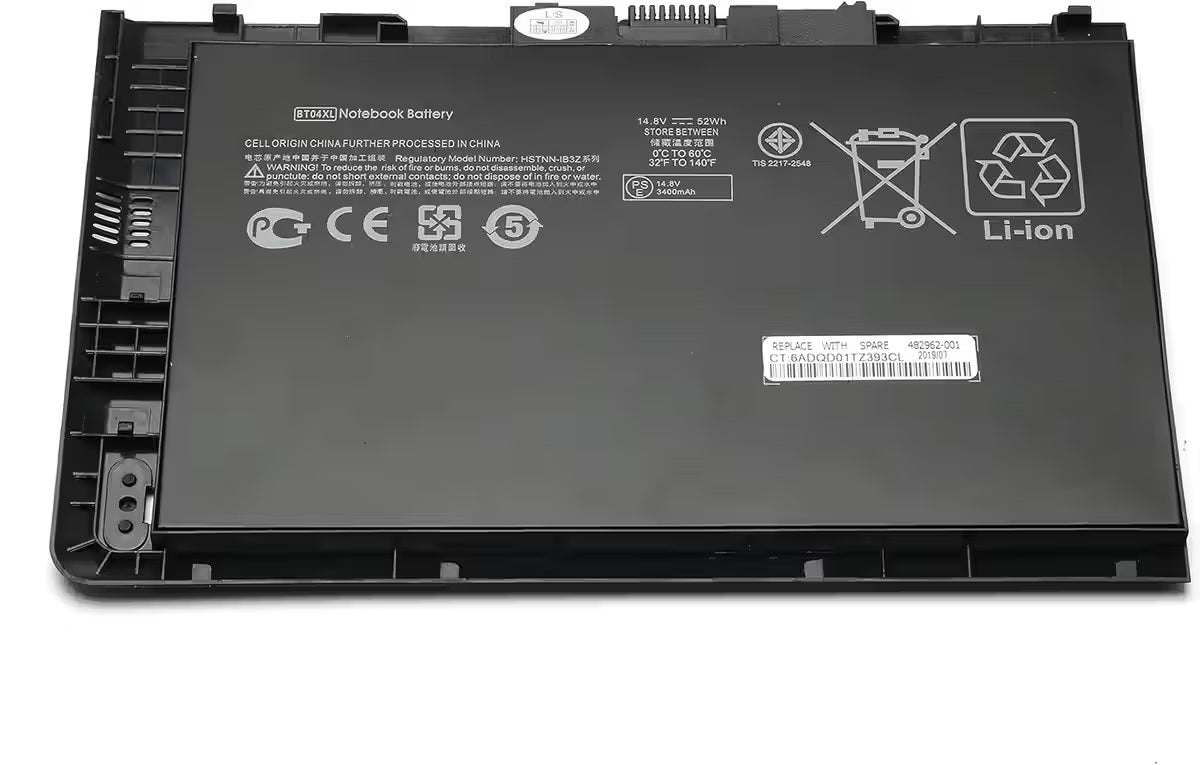 Battery for HP Elitebook 9470,9470m, ( BT04 ,BT04XL,HSTNN-110C )
