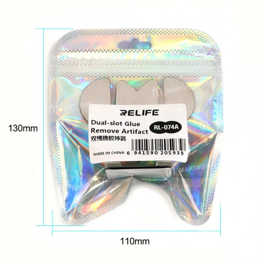 Dual-Slot Glue Remove Artifact