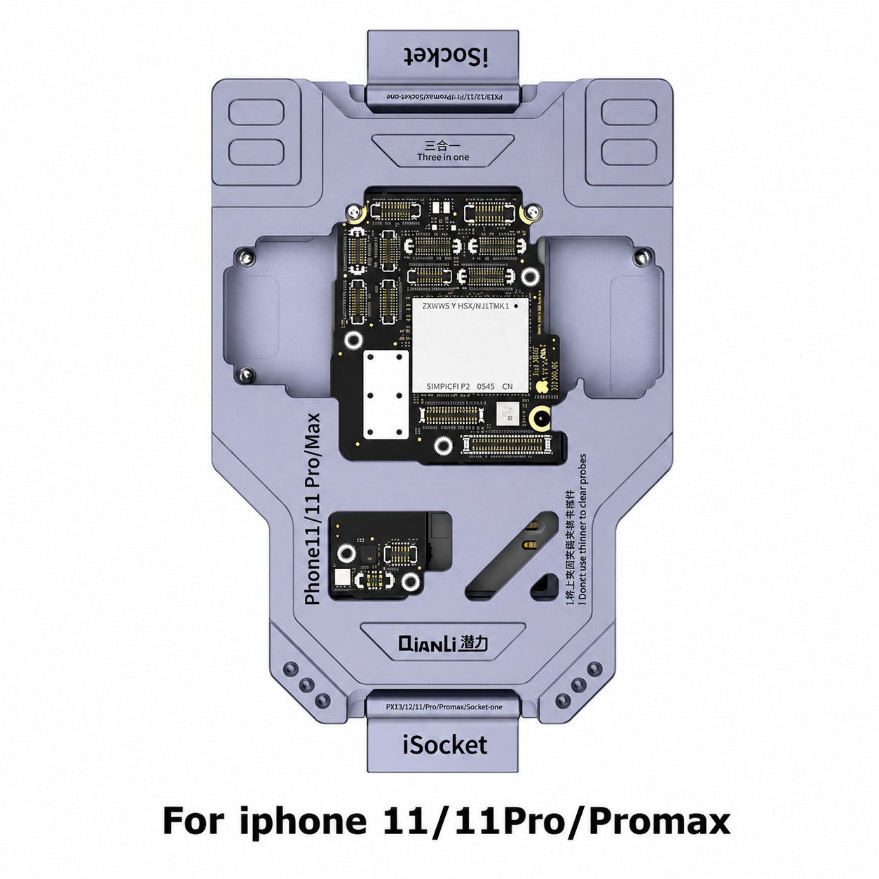 QianLi iSocket Mainboard Test Fixture for iPhone 11 / 11 Pro / 11 Pro Max