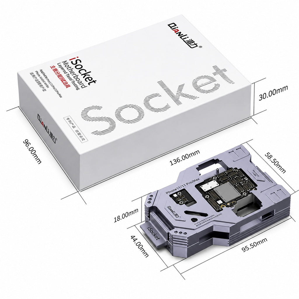 QianLi iSocket Mainboard Test Fixture for iPhone 11 / 11 Pro / 11 Pro Max