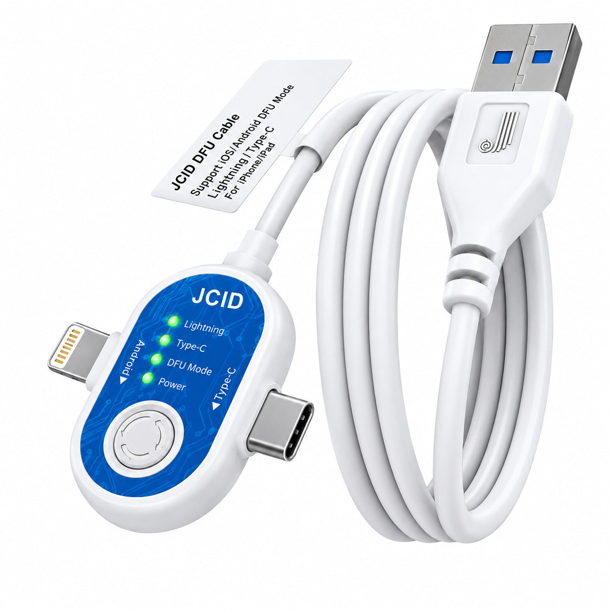 DFU Cable for iPhone & Apple Device System Recovery Workflow
