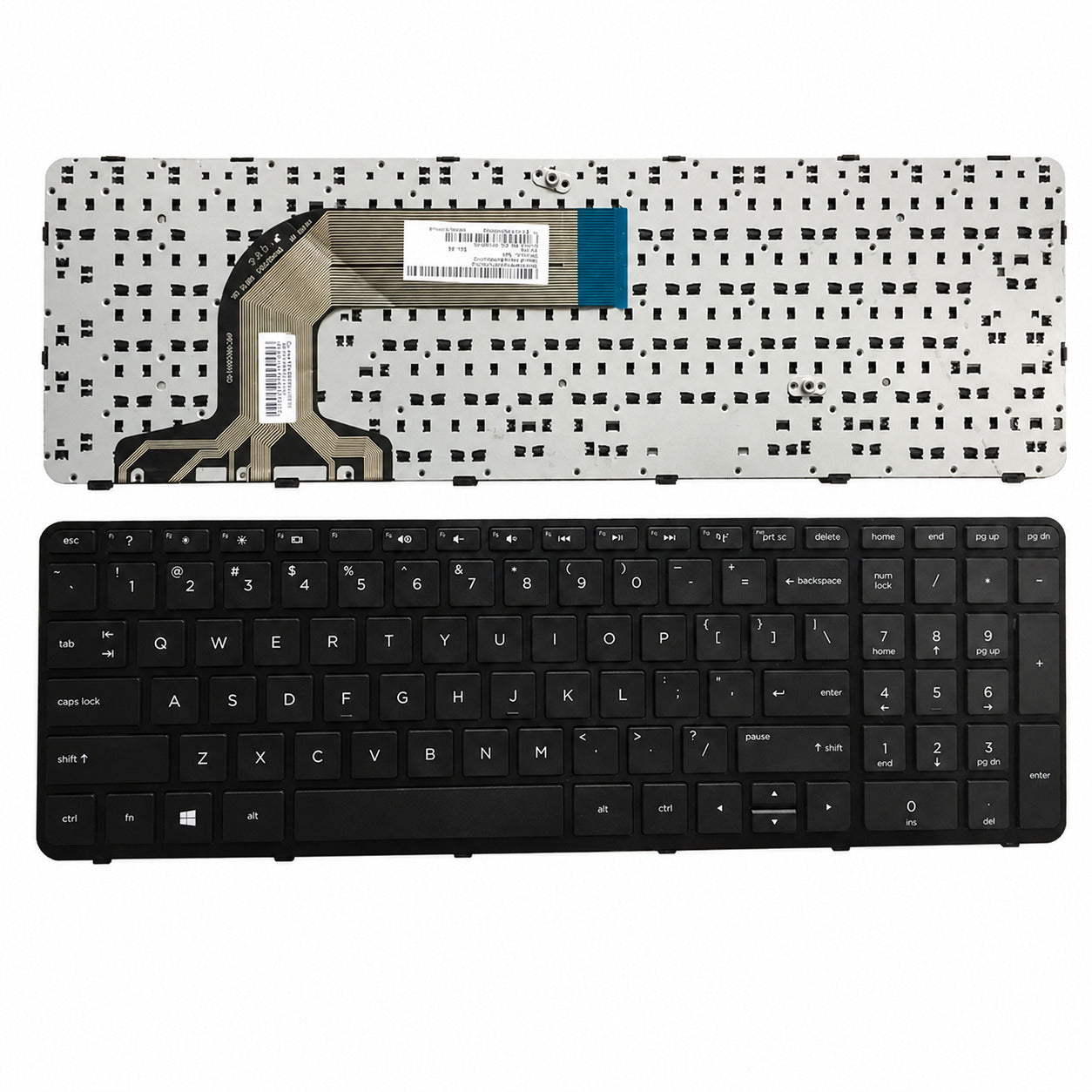 Hp 350 G1, 355 G2 Series Laptop Keyboard Black