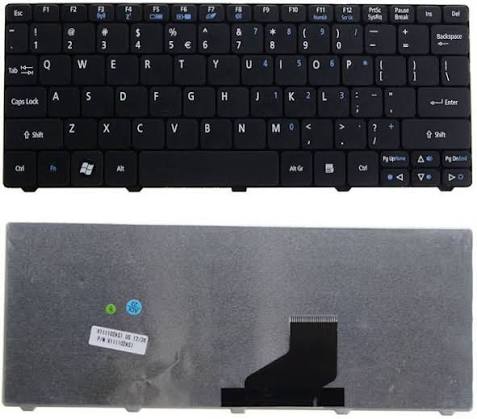 Acer Aspire One D255 D260 D270 Aod255E Aod260 Black Replacement Keyboard