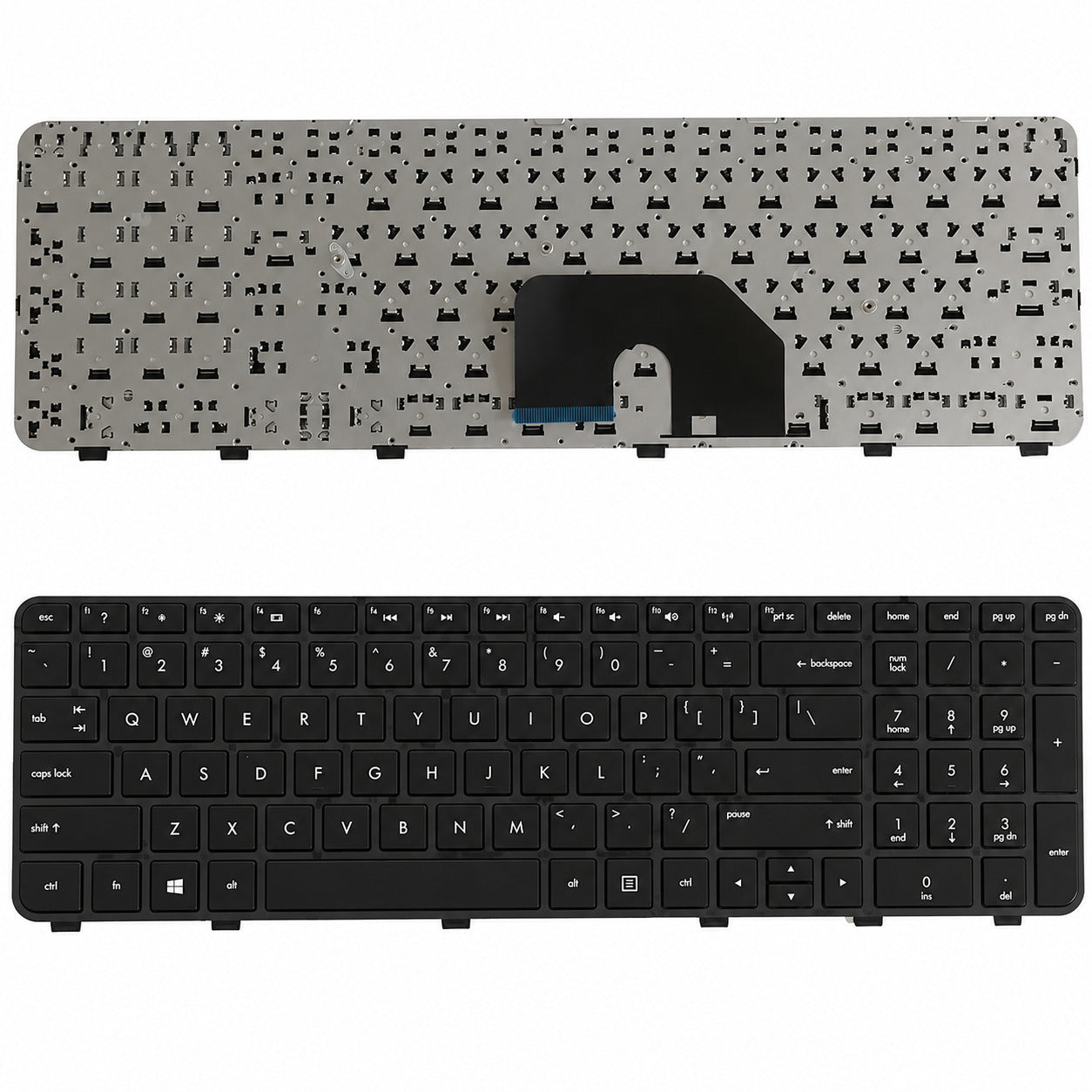 Hp Pavilion DV6-6000 Series Black Frame, Laptop Keyboard Black