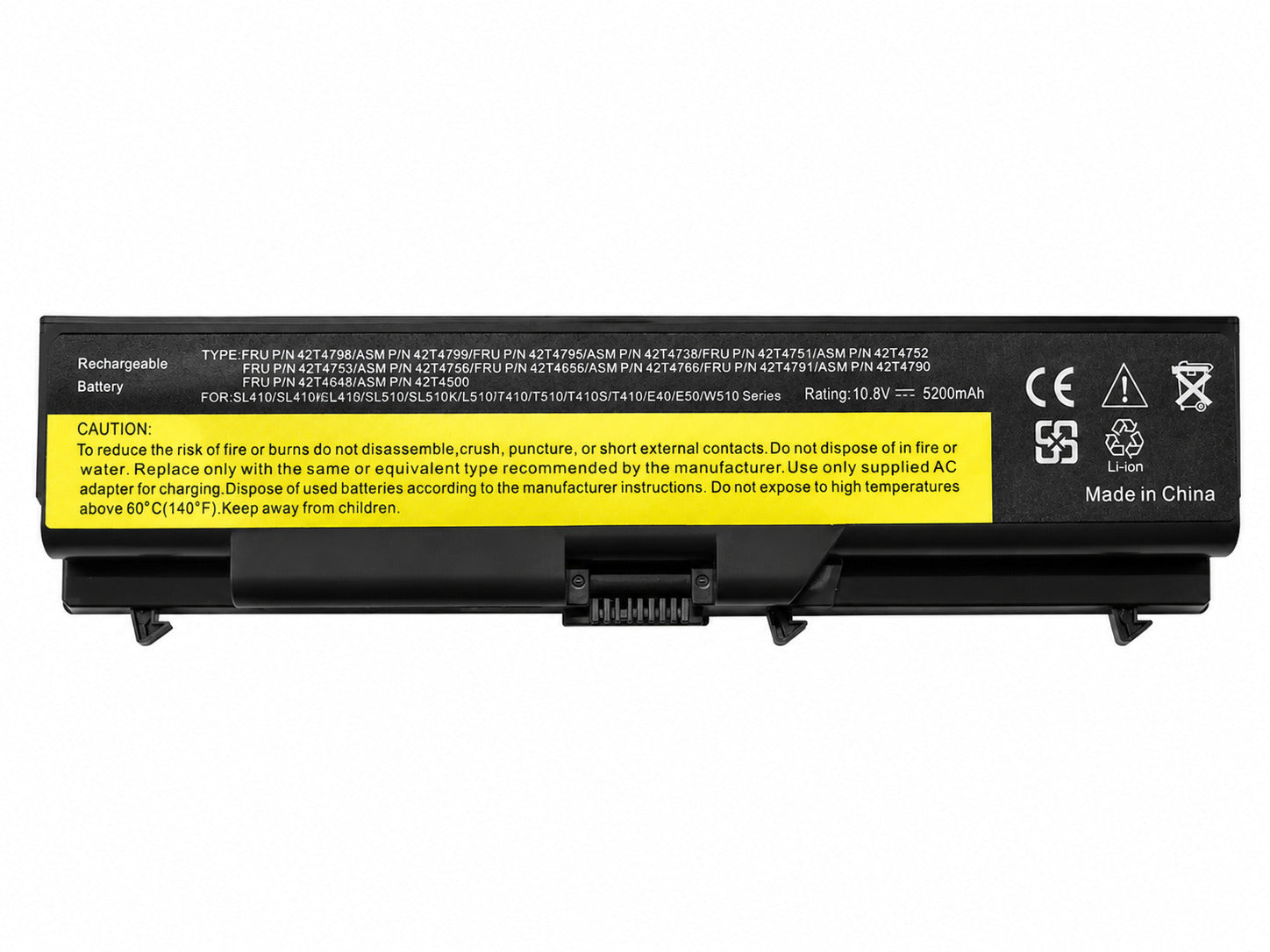 Compatible Lenovo T410 Replacement Battery 9 Cells High Capacity