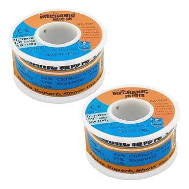 HX-T100 200g Soldering Wire Mild Rosin Core 0.3mm