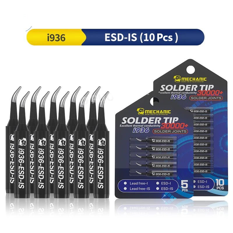 Mechanic I936 ESD-IS (10pcs) Soldering Iron Bit