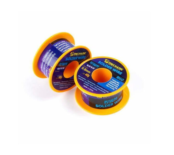 Mechanic M60 40g 0.8mm High Purity No-clean Rosin Solder Wire
