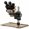 7-60X HD Continuous Zoom Trinocular Microscope with Aluminum Alloy Big Base