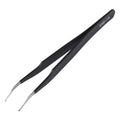 Black Anti-Static Curved Tweezer