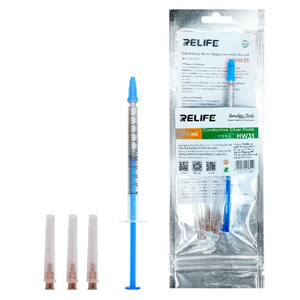 Relife Conductive Silver Paste 0.5ml for Repair