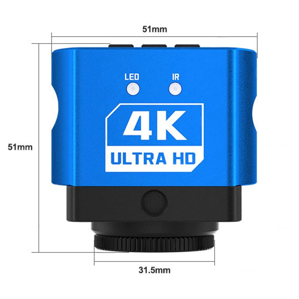 60-megapixel 4K HD Microscope Camera for Trinocular Microscopes