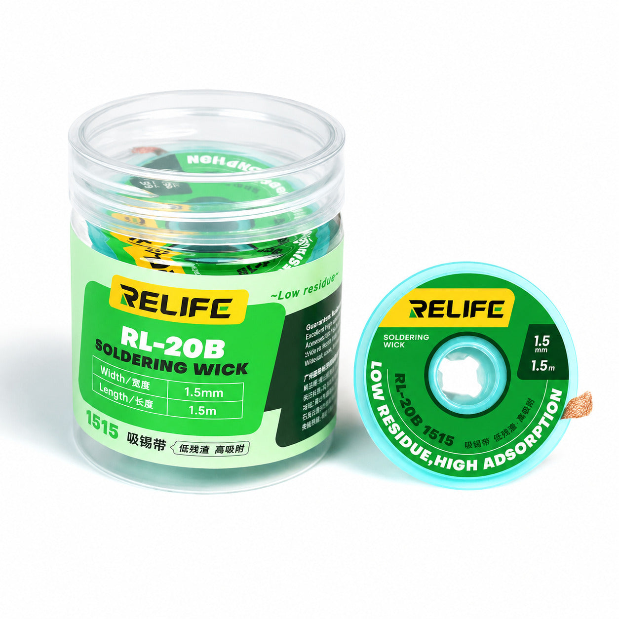 Low Residue Fast Cleaning Strong Desoldering Wire