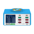 8-Ports Smart Digital Display QC3.0 PD Fast Charger Station with Wireless Charging