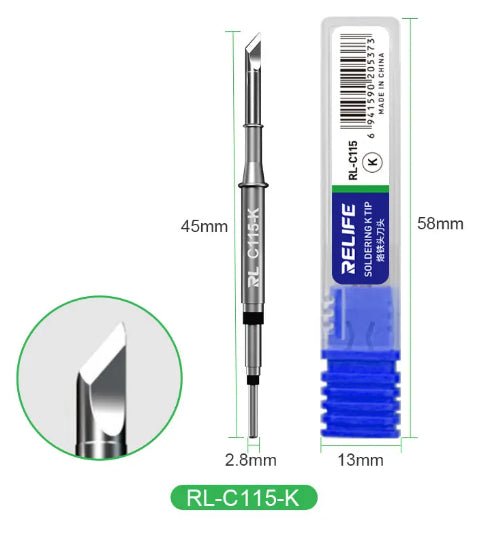 K Tip for Soldering Iron