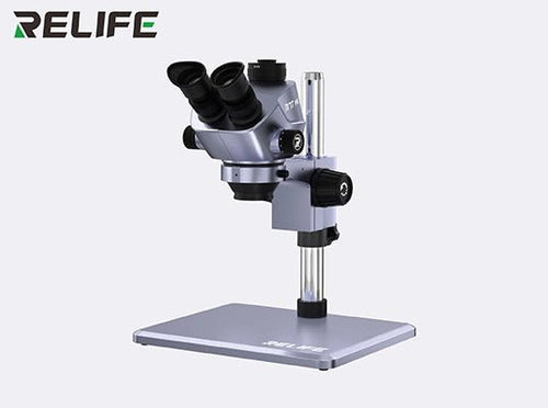 7X-50X Continuous Zoom Colorful Trinocular HD Stereo Microscope ( DESERT GOLD / SPACE GRAY / INDIGO BLUE / DREAM BLUE )