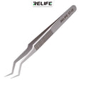 Non-Magnetic Stainless Steel Precision Chip Placement Tin Positioning Tweezers