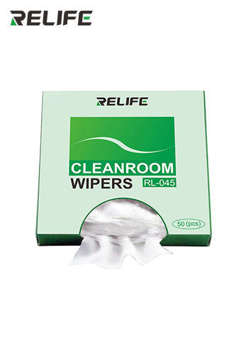 Relife RL-045 Antistatic Fiber Wipe Dustproof Cloth 50 Pieces