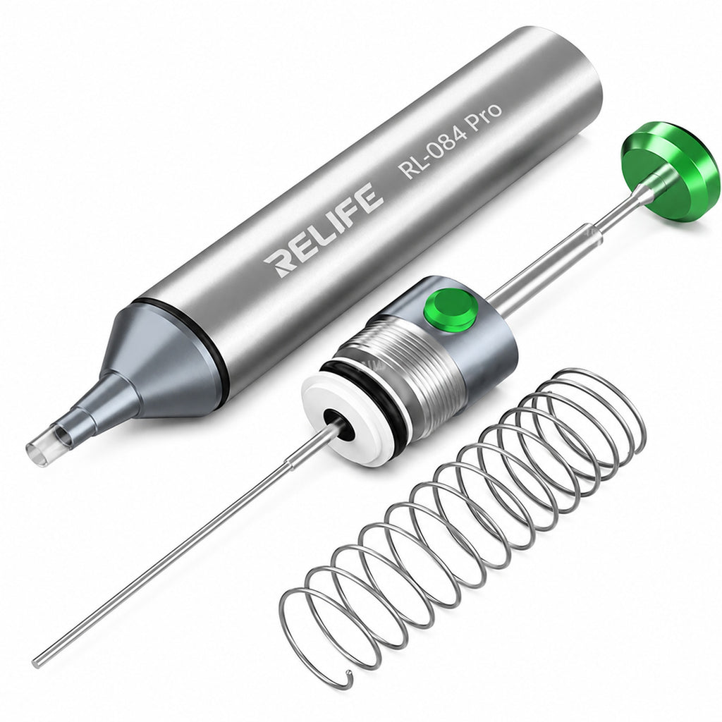 Relife RL-084 Pro Strong Suction Aluminum Alloy Desoldering Sucker for PCB Soldering Repair