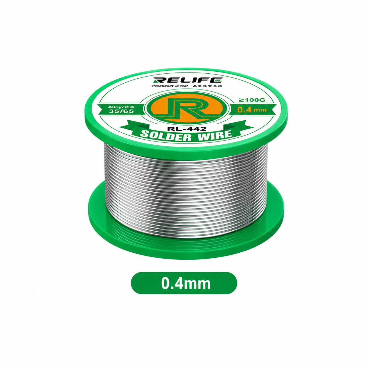 Relife RL-442 Soldering Wire 0.4MM 100G