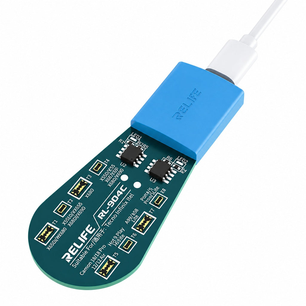 Relife RL-904C Transsion Series Battery Charging Simple Activation Board for TECNO / Itel / Infinix