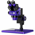 6.5-60X Trinocular Microscope with Aluminum Alloy Big Base