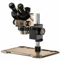 7-60X HD Continuous Zoom Trinocular Microscope with Aluminum Alloy Big Base