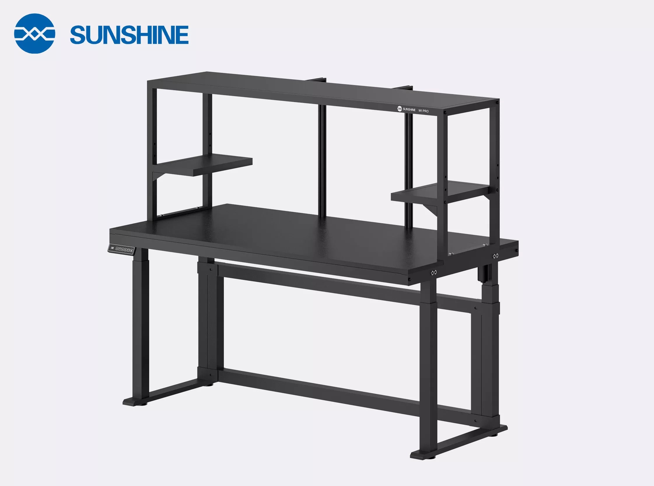Intelligent 72cm to 117cm Height-Adjustable Repair Table for Expanded Work Area
