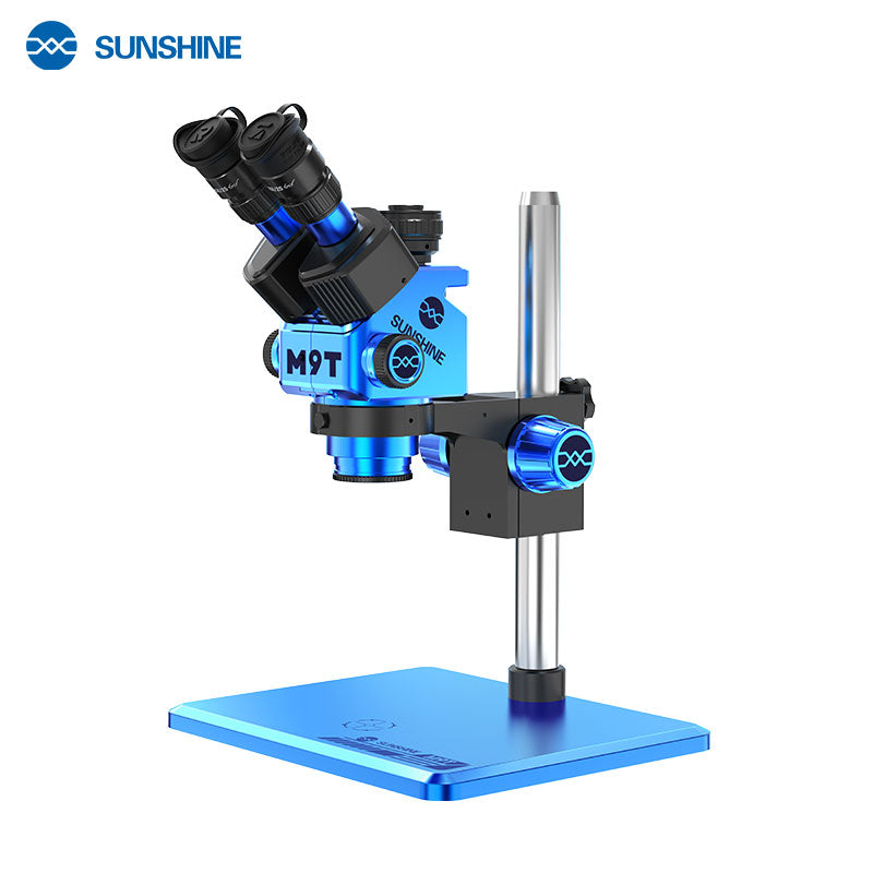 Trinocular Stereo Microscope (BLUE-BLACK-SILVER)