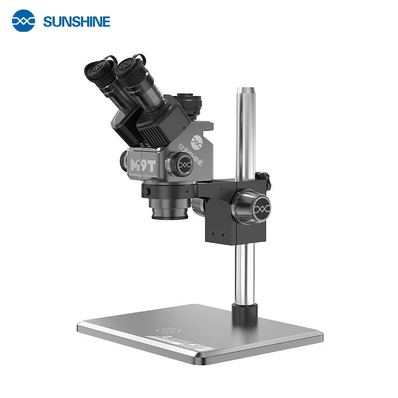 Trinocular Stereo Microscope (BLUE-BLACK-SILVER)