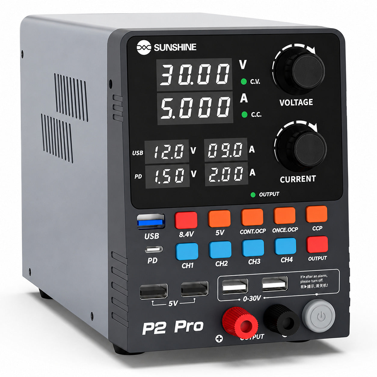 330W 4-Segment Storage Channel High Precision Adjustable DC Stabilized Power Supply