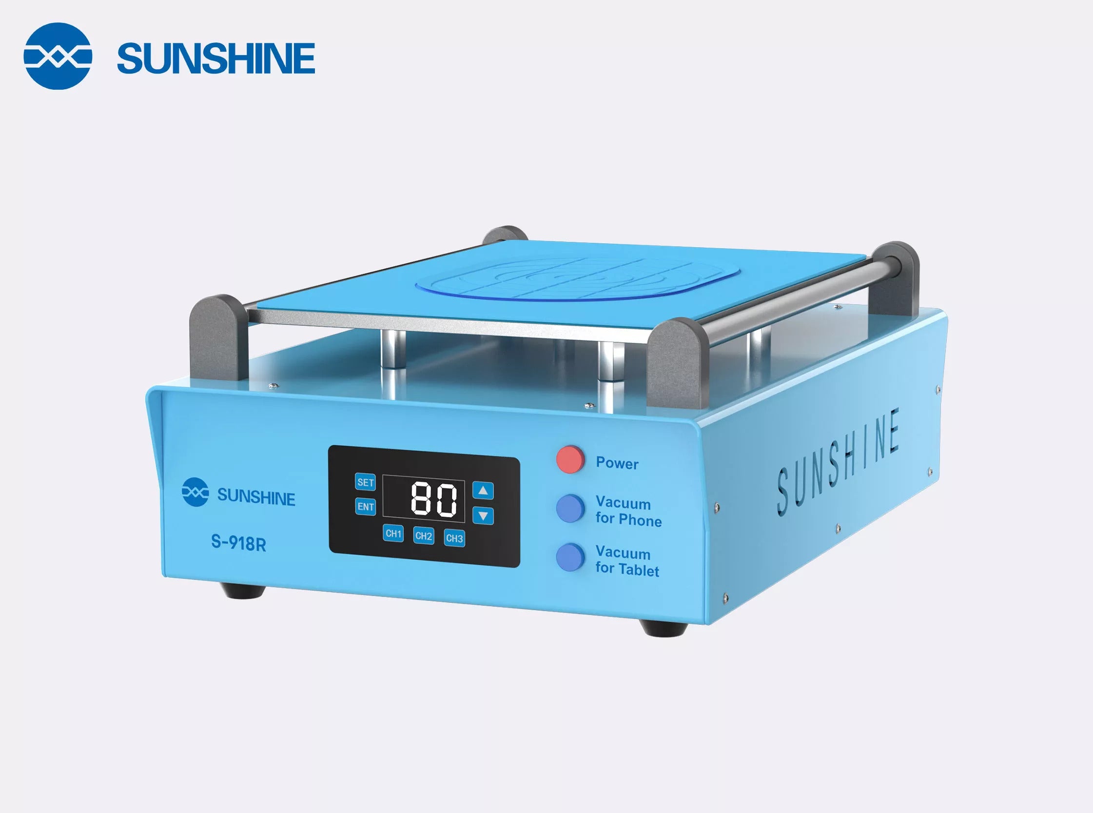 14-inch Large Size LCD Screen Dual Vacuum Pump Separator Machine