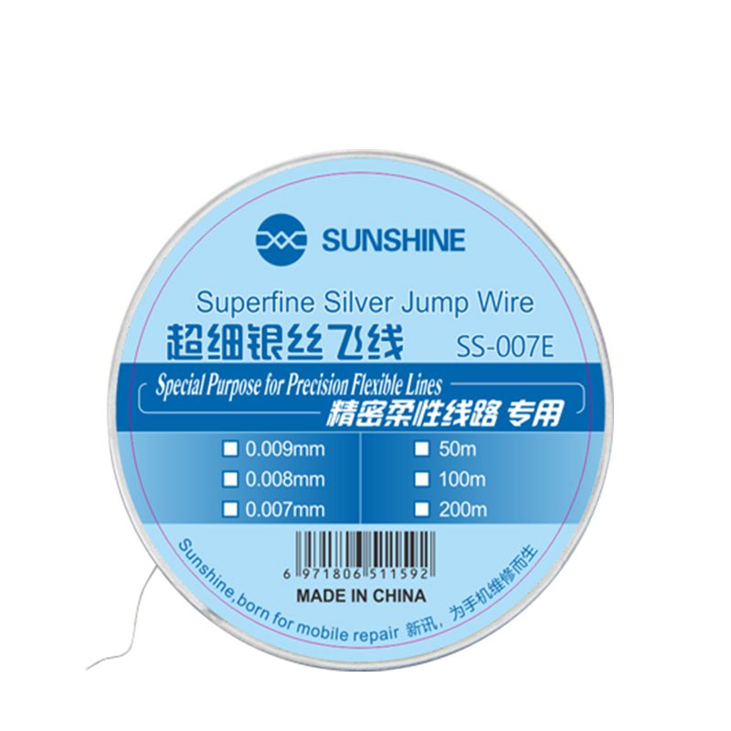 Sun Shine Silver Jump Wire 0.007mm for Repair