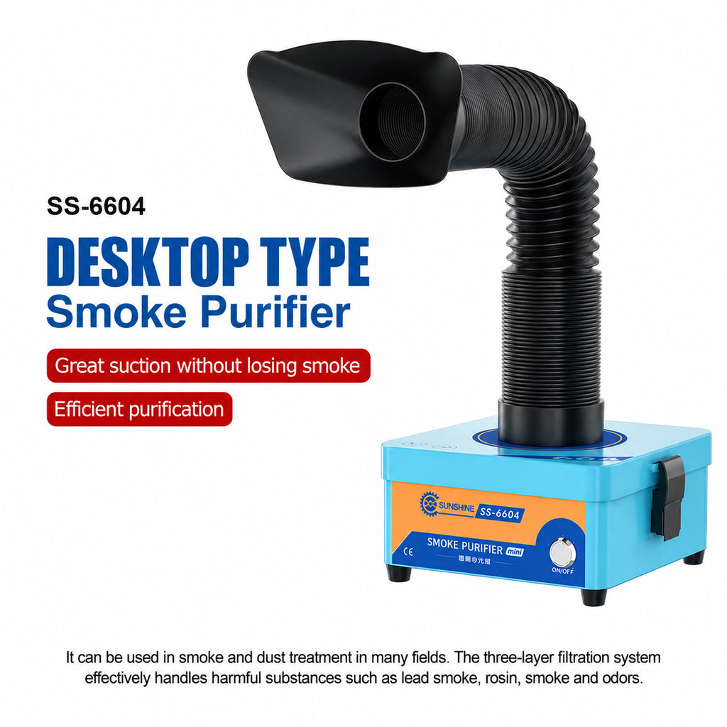 Sunshine SS-6604 Portable Mini Multiple Purification Desktop-Type Smoke Purifier