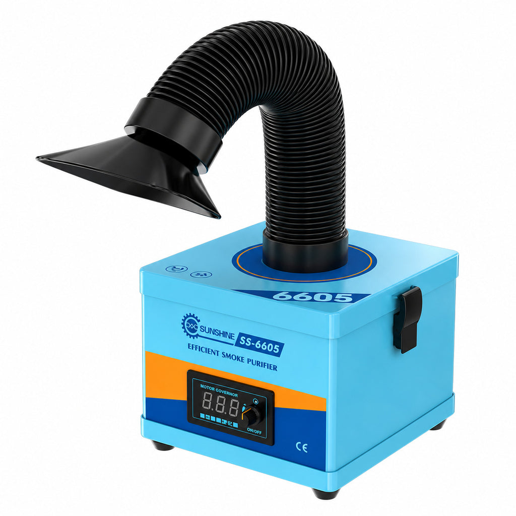 Sunshine SS-6605 Strong Suction Smoke Purifier for Mobile Phone PCB Welding Repair