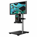 Sunshine MS10E-04 4K HD Digital Microscope with Metal Stand Base & 10-inch Large Display for Motherboard PCB Repair