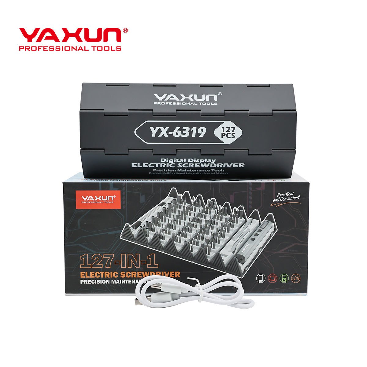 Yaxun 127-in-1 Electric Screwdriver Repair Set