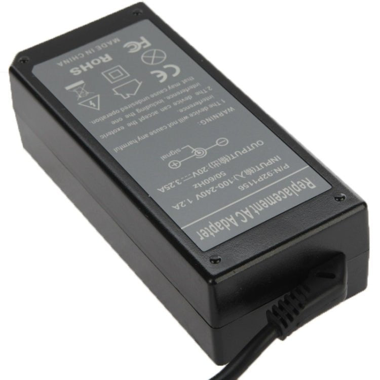 Lenovo Laptop Charger (Output 20V 3.25A AC Adapter Tips: 7.9mm x 5.5mm)