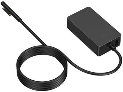44W Replacement Laptop Charger for Microsoft Surface Pro, 15V 2.58A Power Adapter