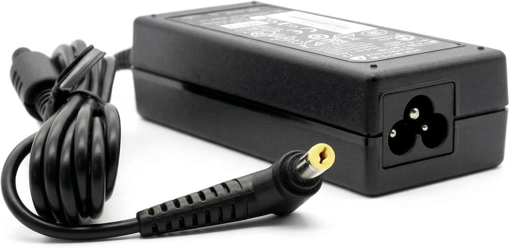 90W Replacement AC Adapter Fits Acer Aspire, TravelMate & Gateway Laptops | Yellow Tip (5.5mm x 1.7mm) High-Speed Charger Power Cord | 19V 4.74A (Black)