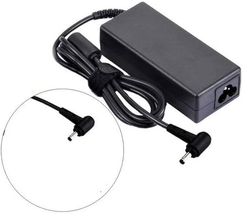 33W Replacement AC Adapter for ASUS Vivobook & Zenbook Laptops | Slim Tip (4.0mm x 1.35mm) Power Supply Cord | 19V 1.75A (Black)